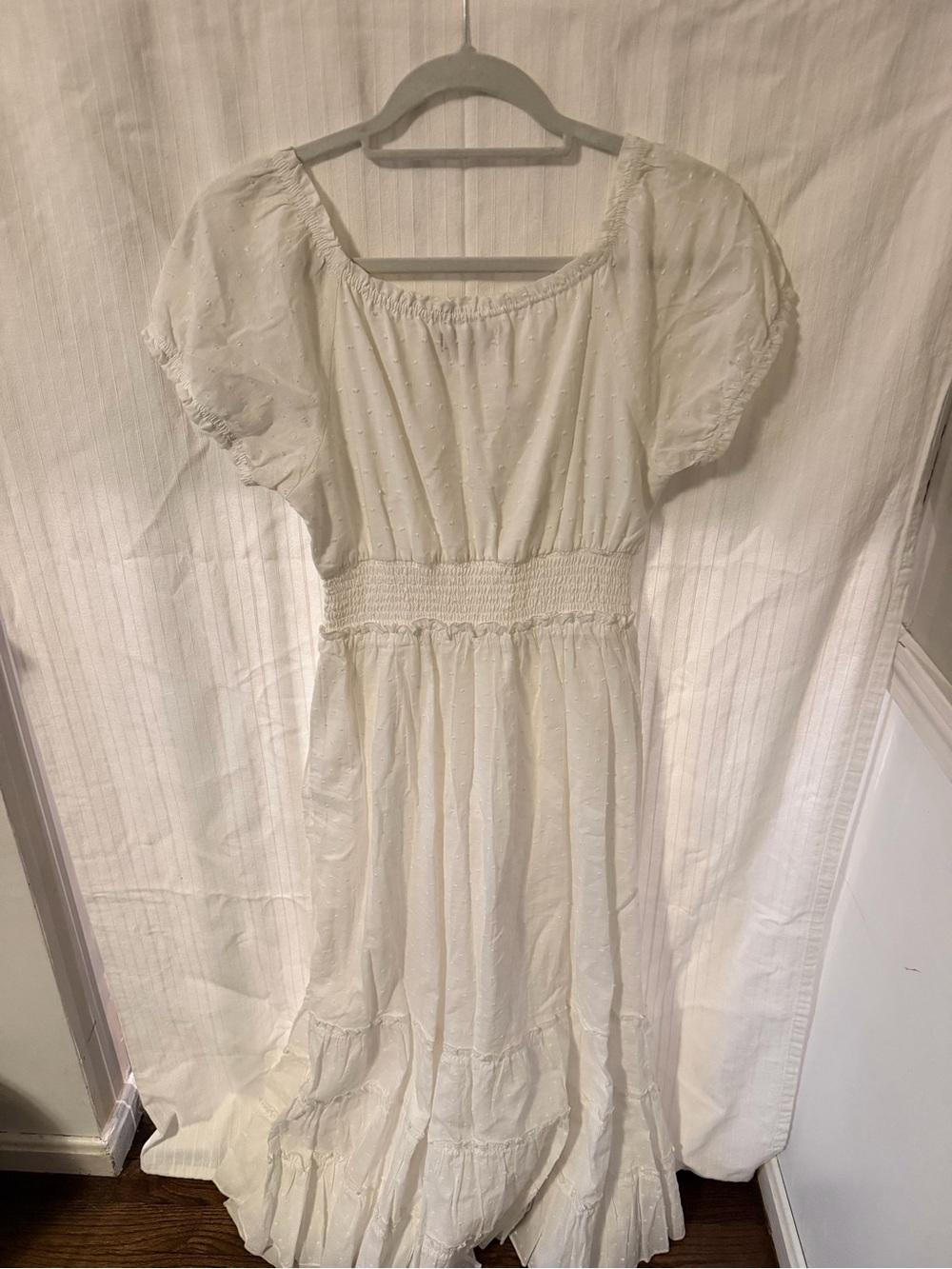 Betsey Johnson White Eyelet Maxi Dress - Picture 3 of 3
